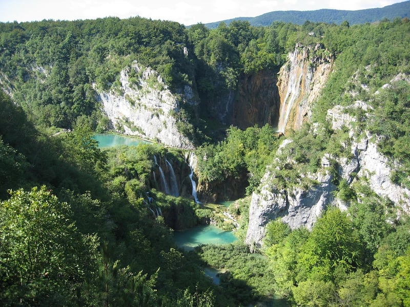 Plitvice Lakes Waterfalls